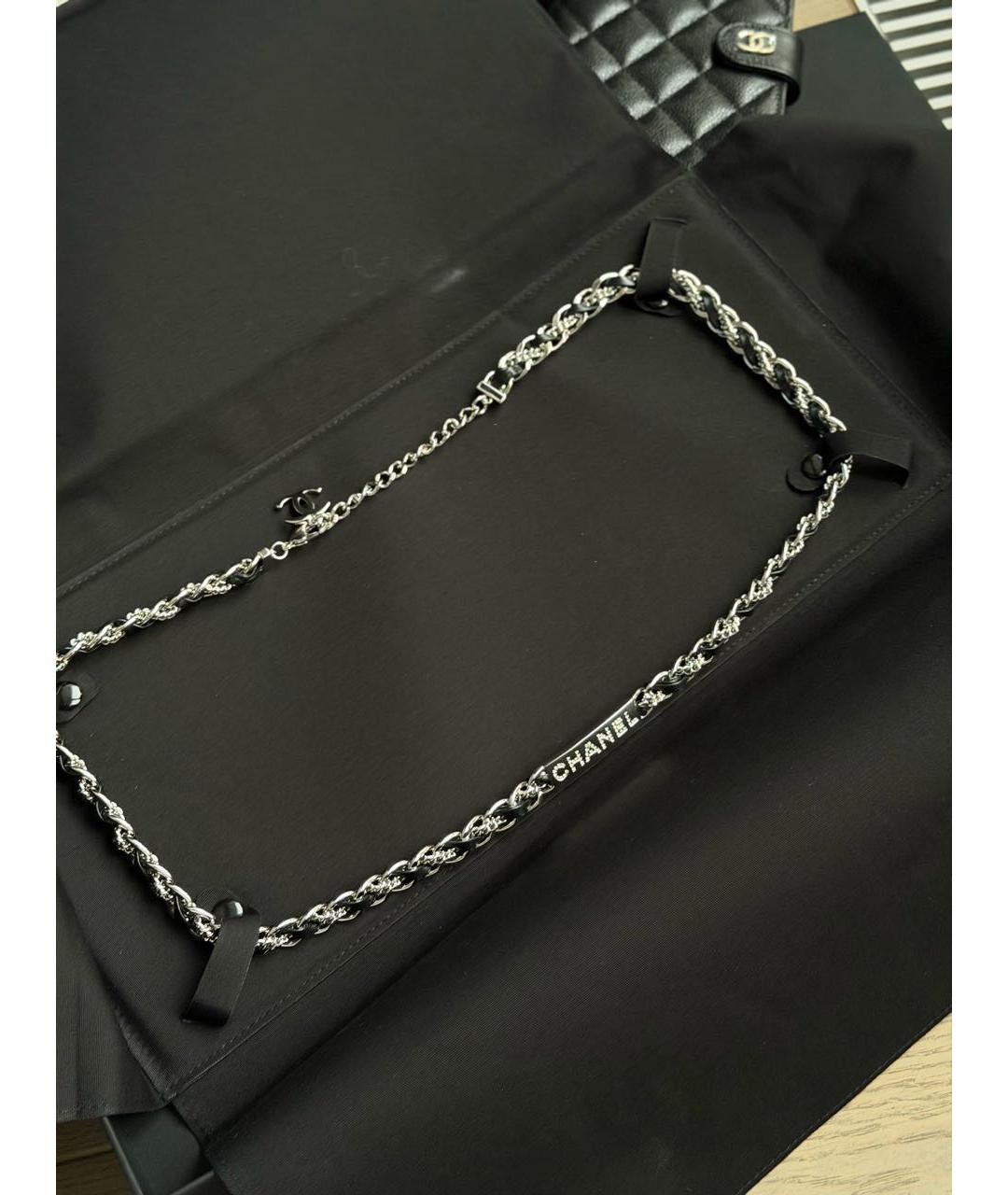 CHANEL Серебрянный ремень, фото 2