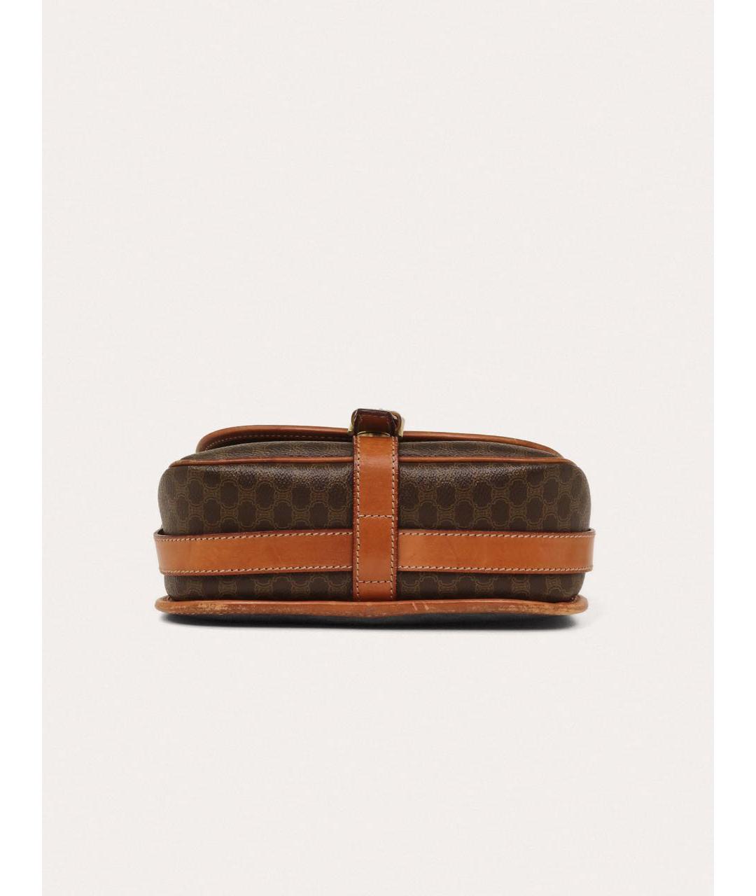 CELINE Коричневая сумка через плечо, фото 7