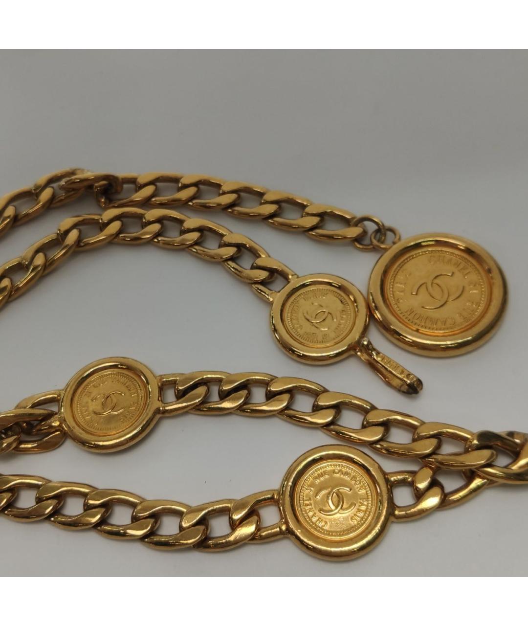 CHANEL Золотой ремень, фото 4