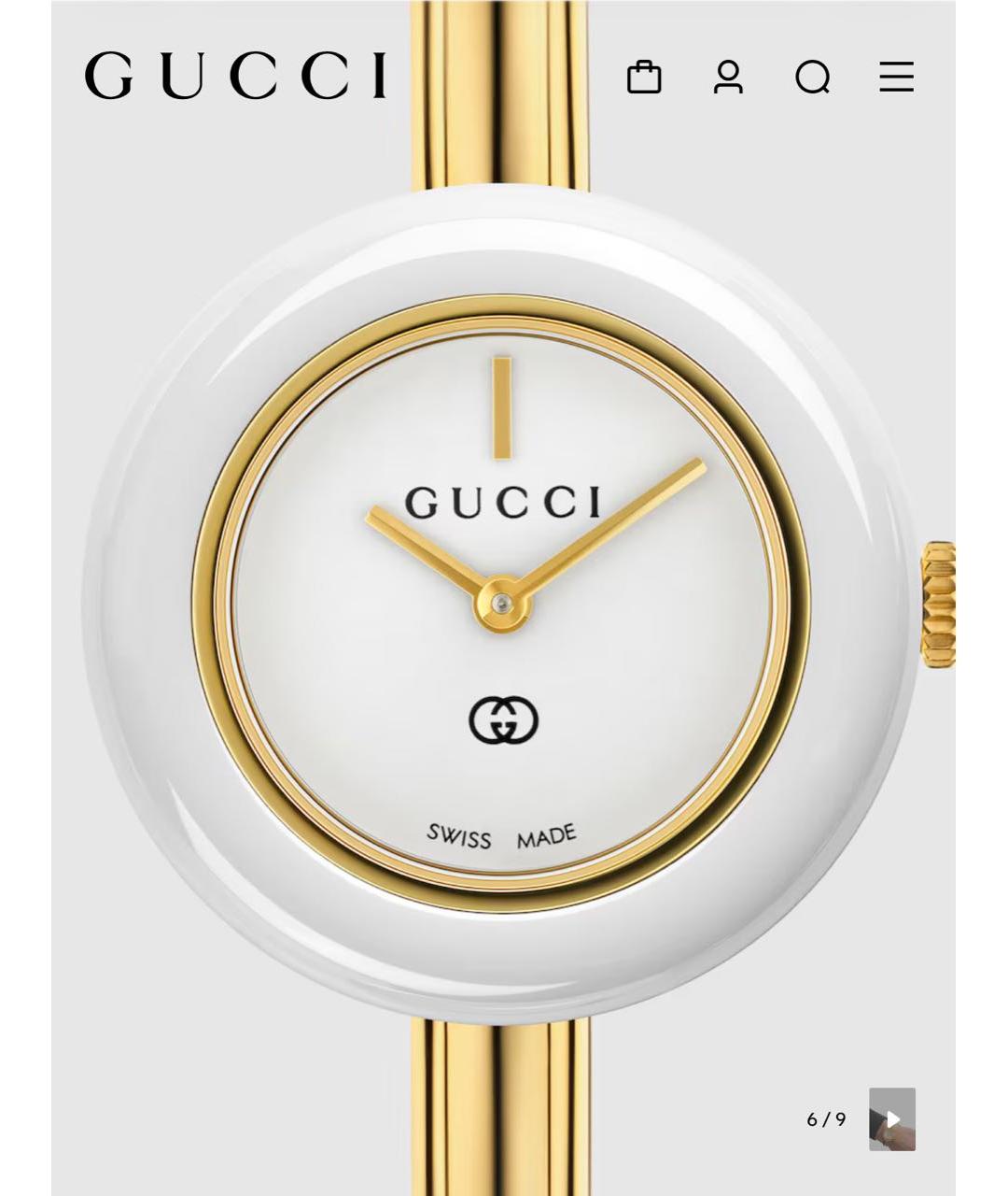 GUCCI Мульти пластиковые часы, фото 3