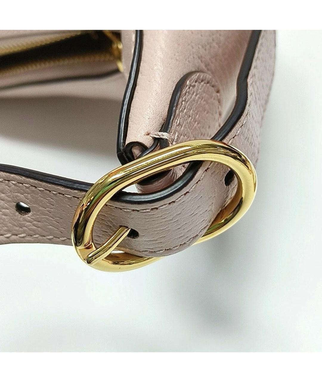 GUCCI Розовая сумка с короткими ручками, фото 8