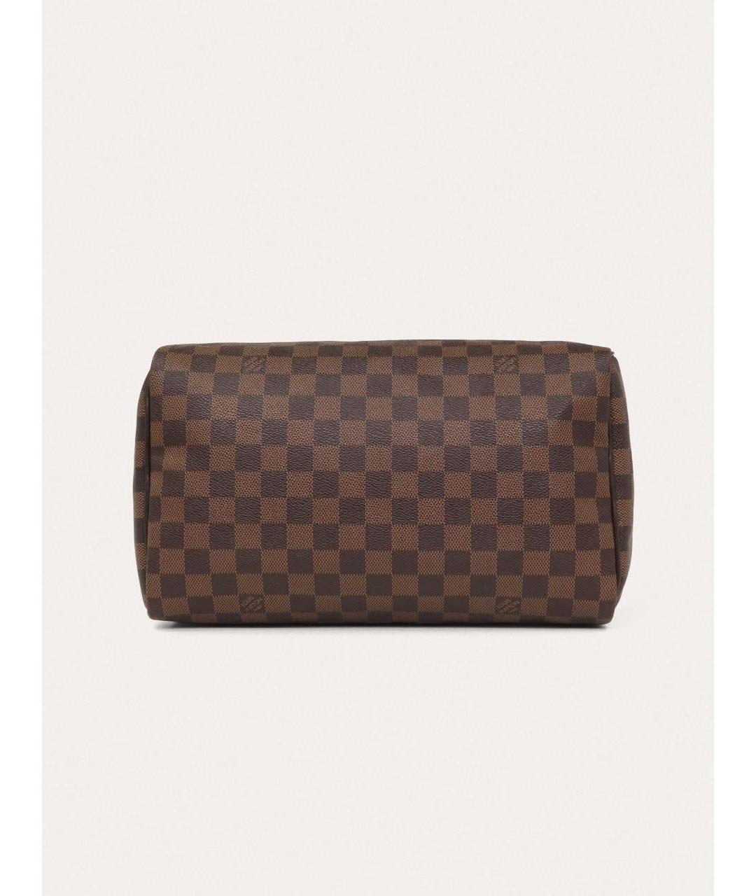 LOUIS VUITTON Коричневая сумка с короткими ручками, фото 5