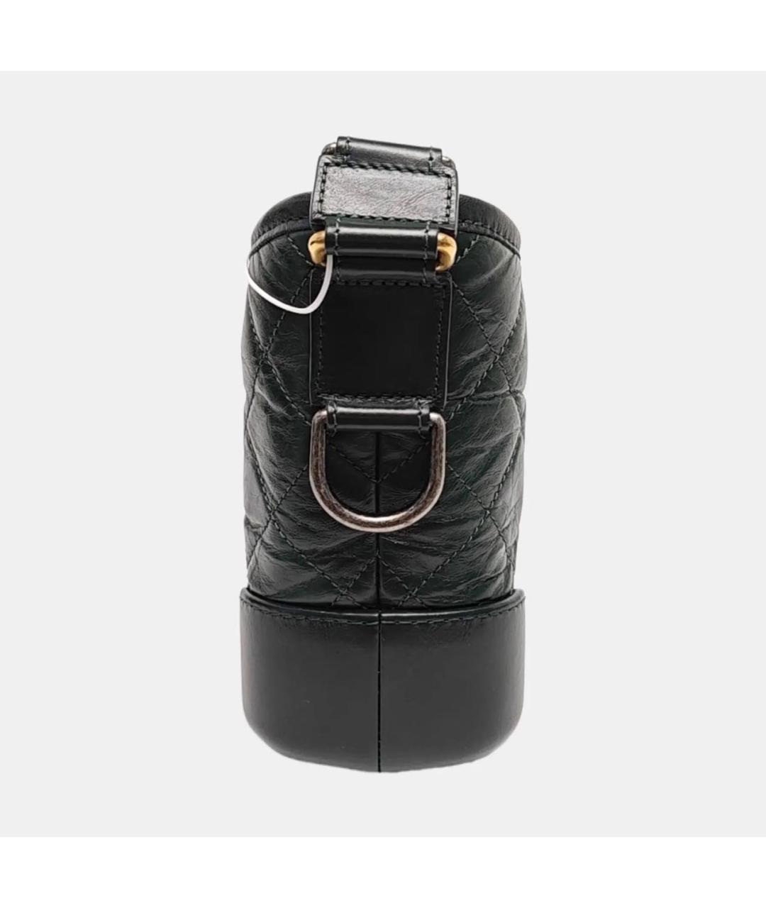 CHANEL Зеленая кожаная сумка через плечо, фото 2