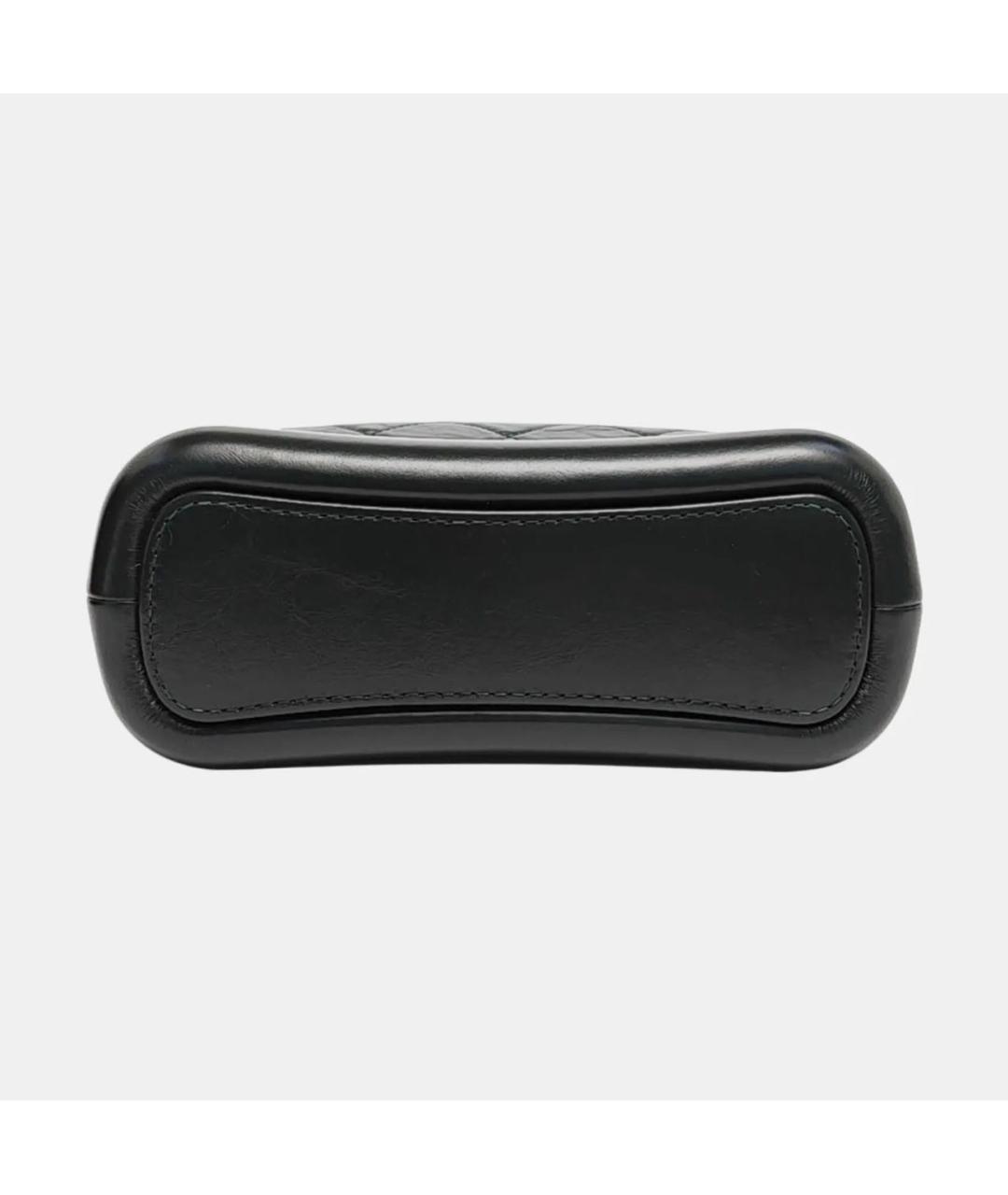 CHANEL Зеленая кожаная сумка через плечо, фото 5