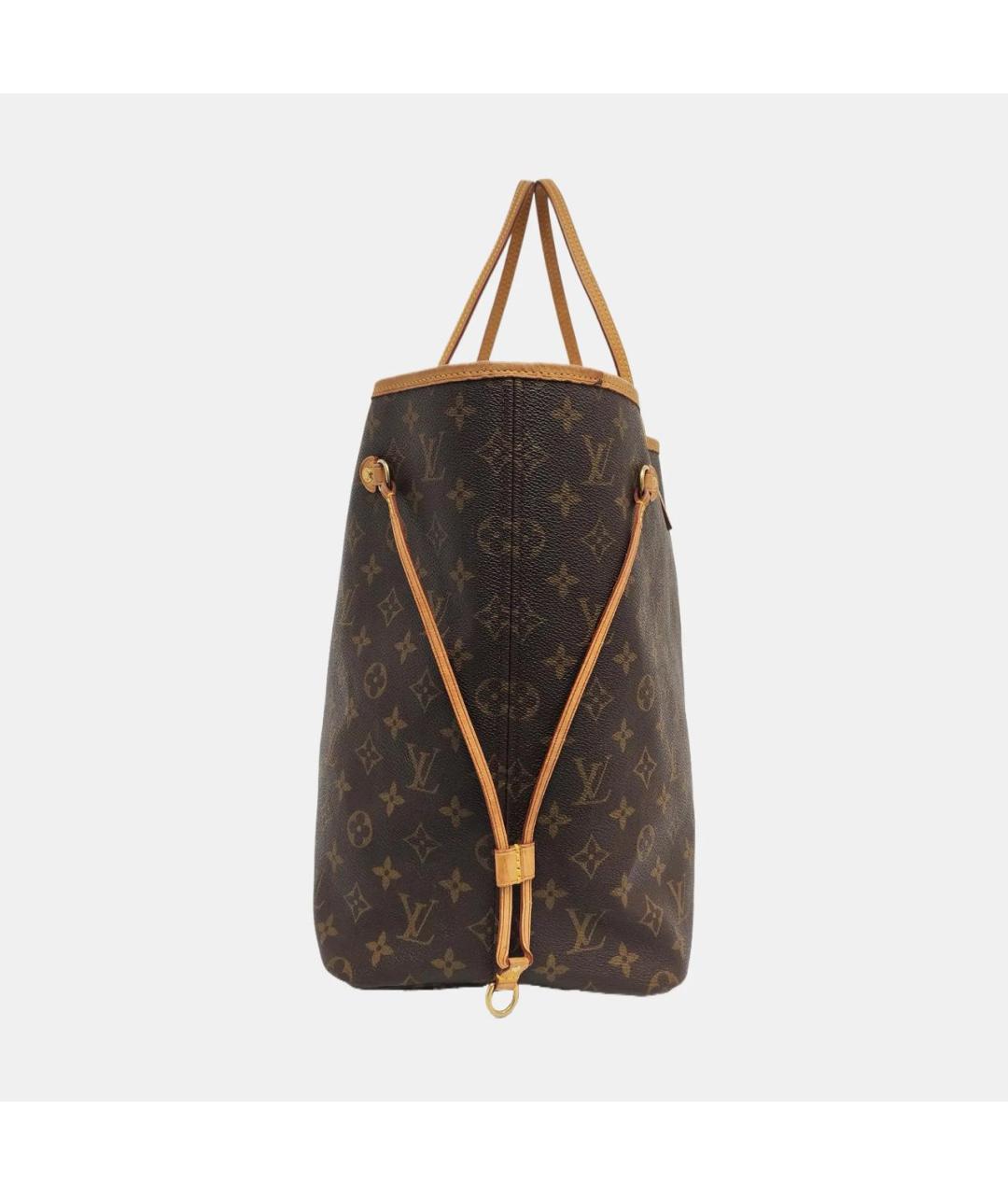 LOUIS VUITTON Коричневая сумка тоут, фото 3