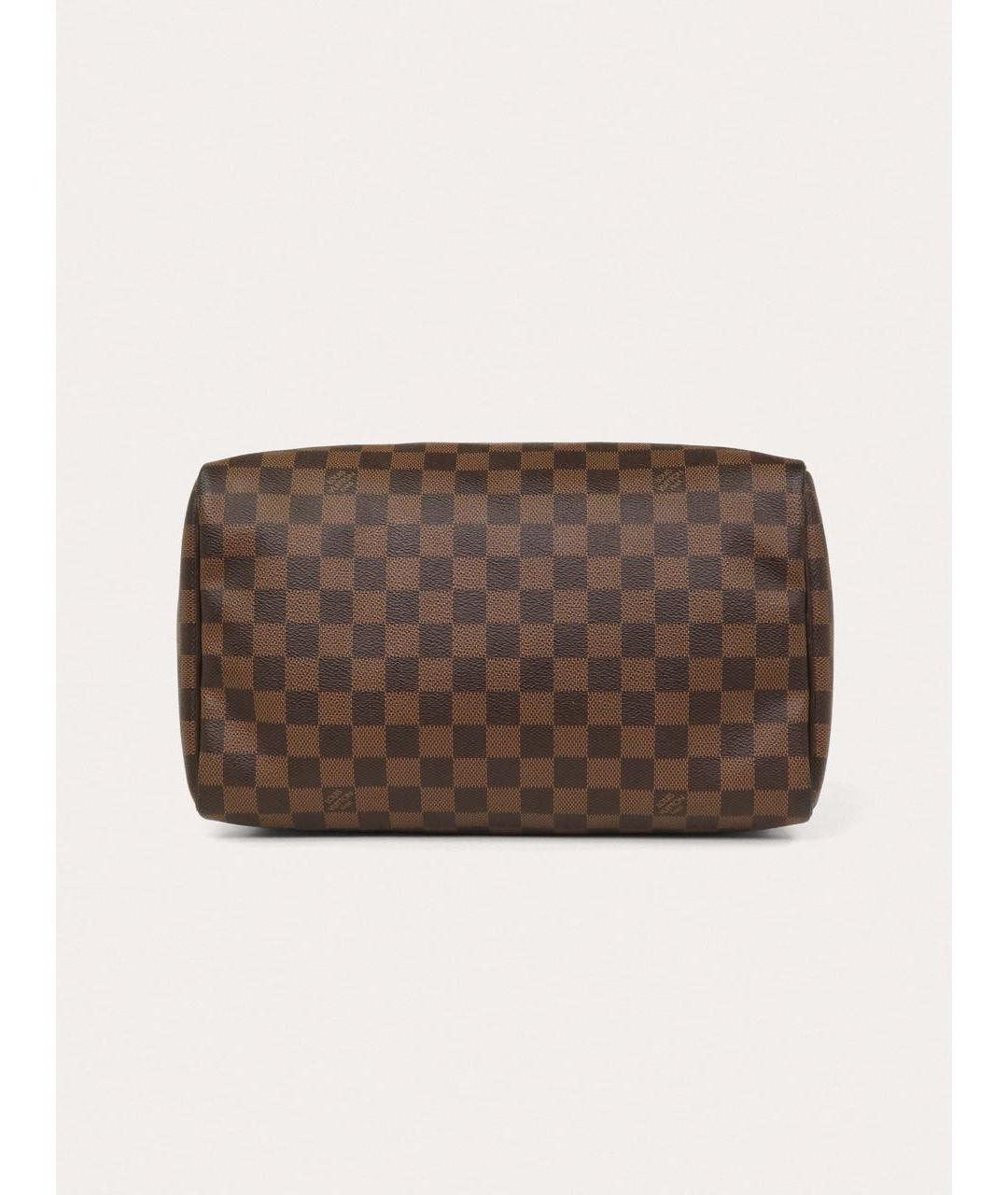 LOUIS VUITTON Коричневая сумка с короткими ручками, фото 7