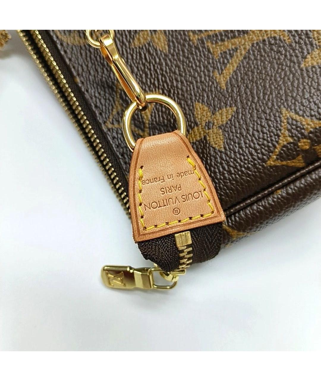 LOUIS VUITTON Коричневая сумка с короткими ручками, фото 7