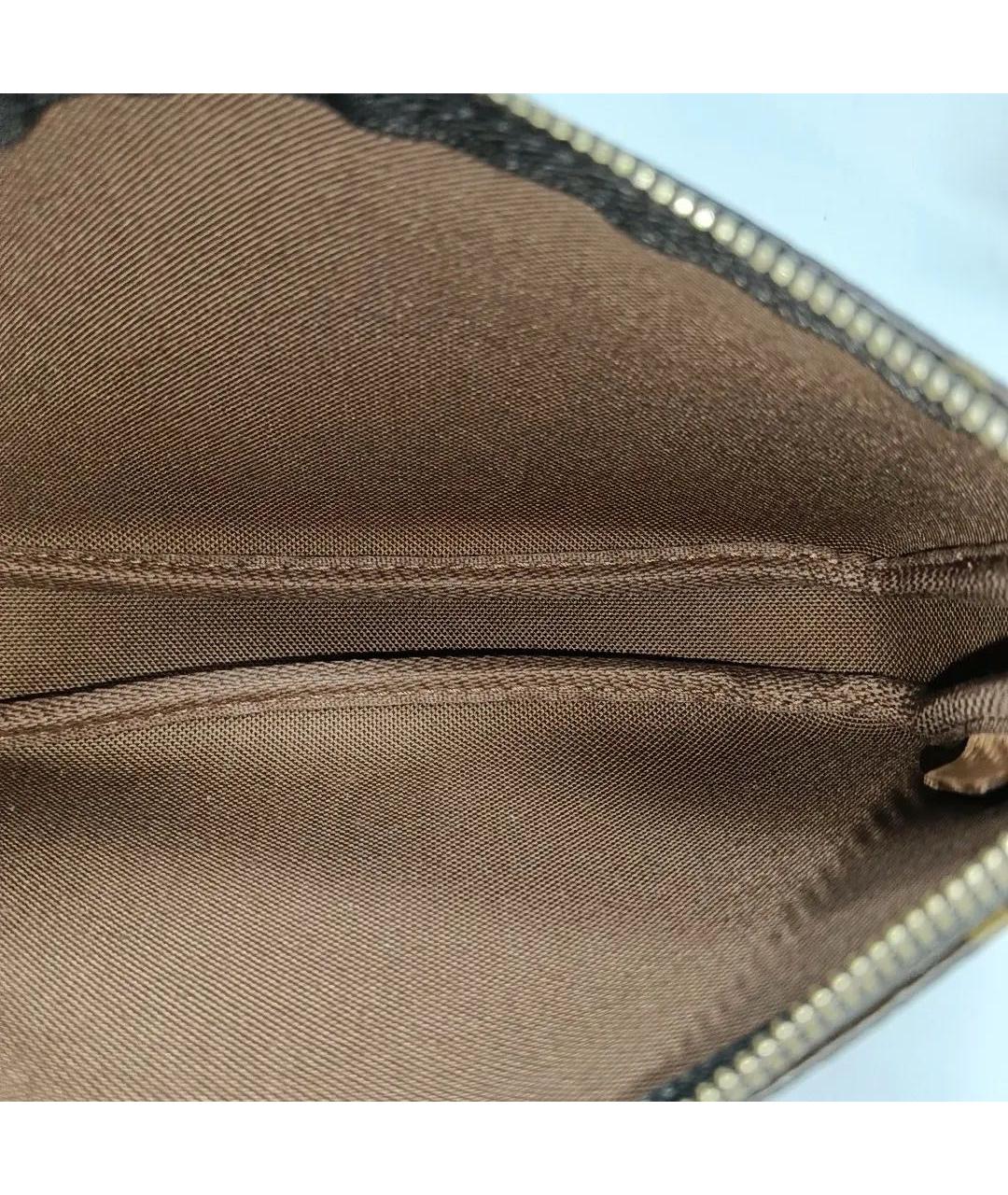 LOUIS VUITTON Коричневая сумка с короткими ручками, фото 6