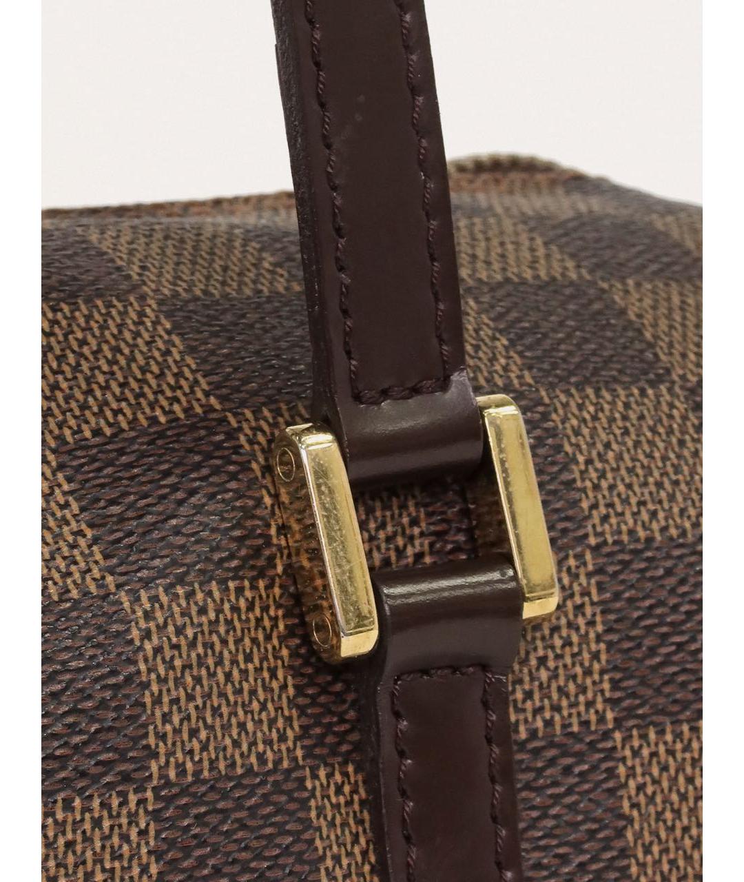 LOUIS VUITTON Коричневая сумка с короткими ручками, фото 5