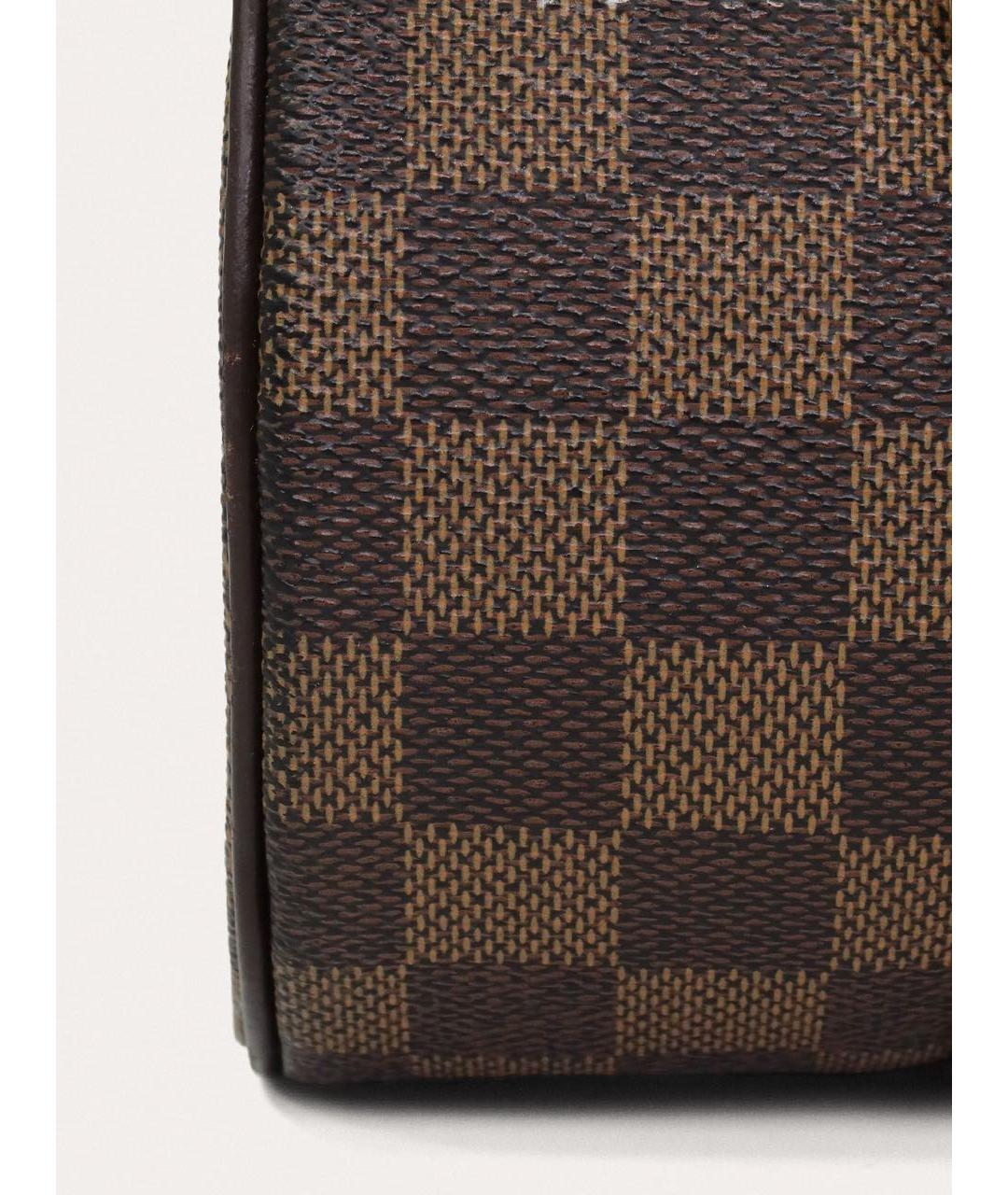 LOUIS VUITTON Коричневая сумка с короткими ручками, фото 6