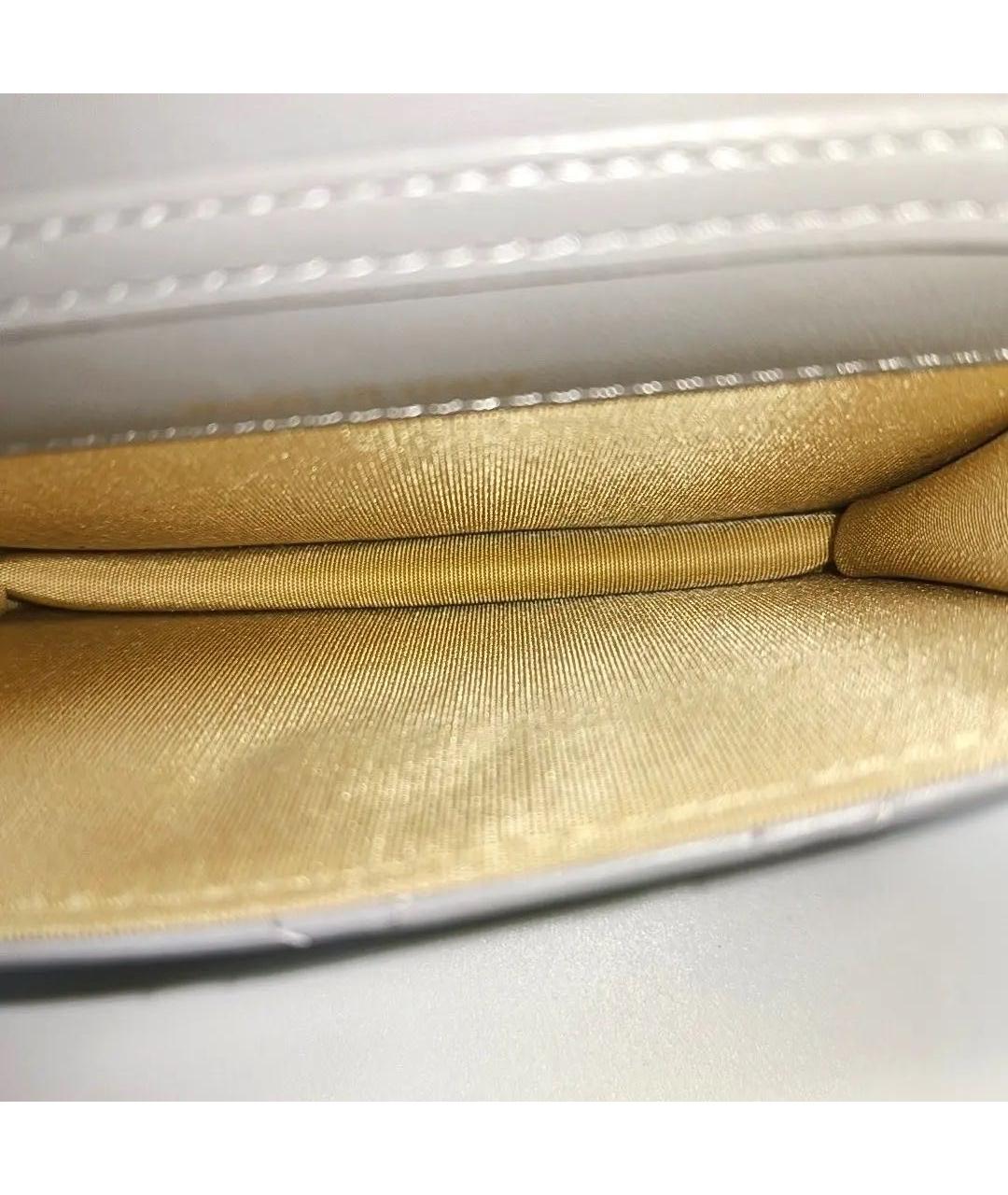 CHANEL Антрацитовая кожаная сумка через плечо, фото 6