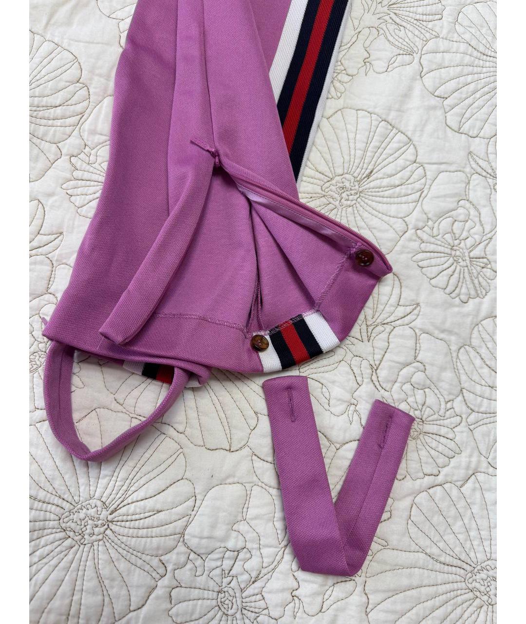 GUCCI Розовые брюки узкие, фото 6
