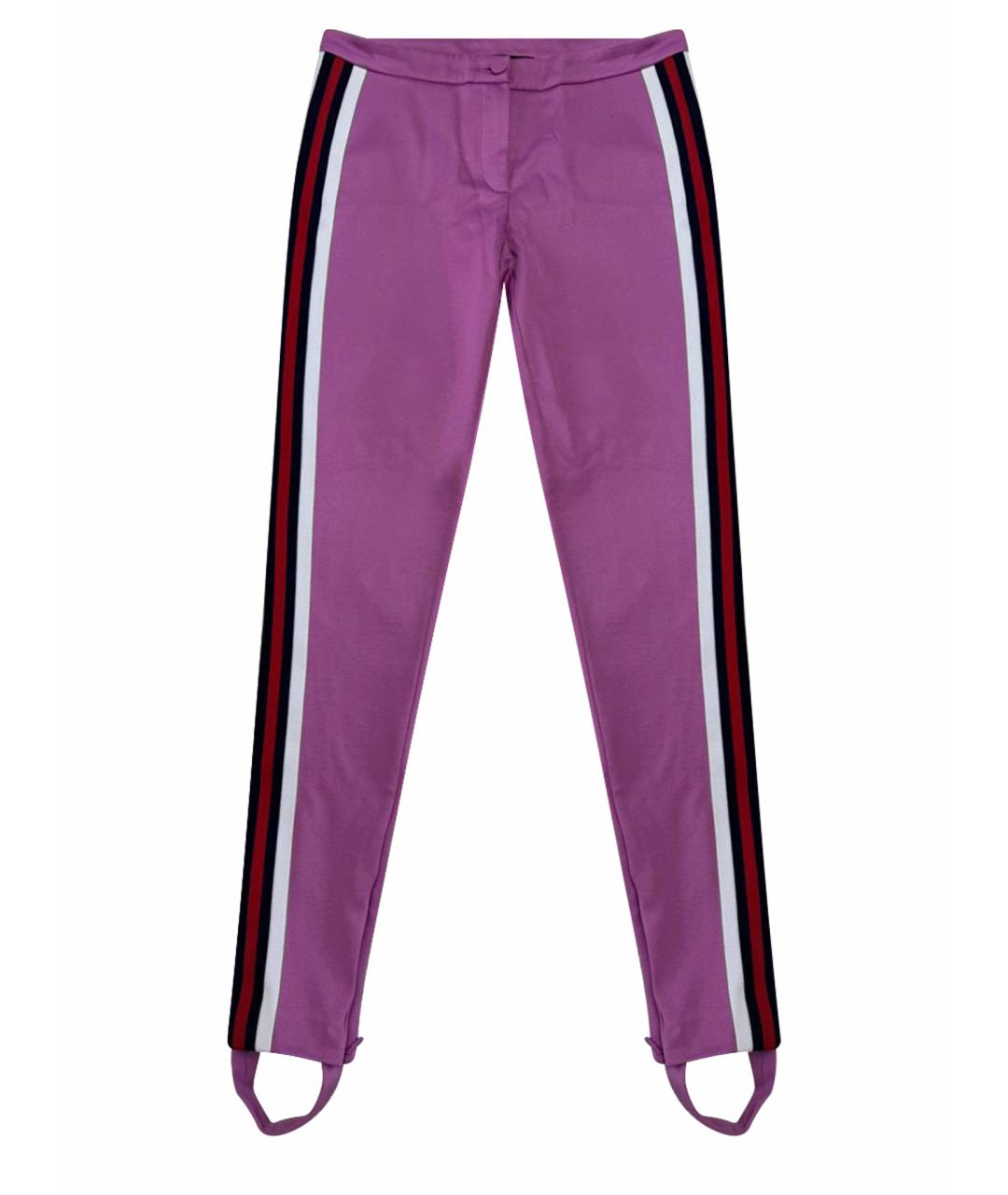 GUCCI Розовые брюки узкие, фото 1