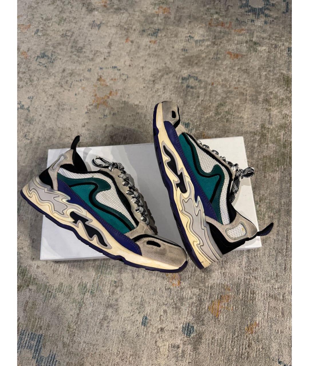 SANDRO Мульти замшевые кроссовки, фото 5