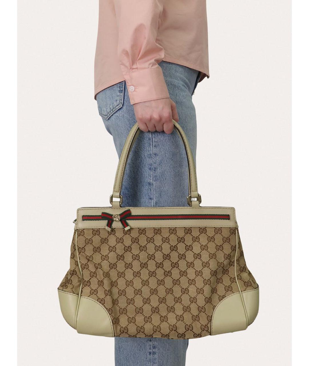 GUCCI Бежевая сумка через плечо, фото 8