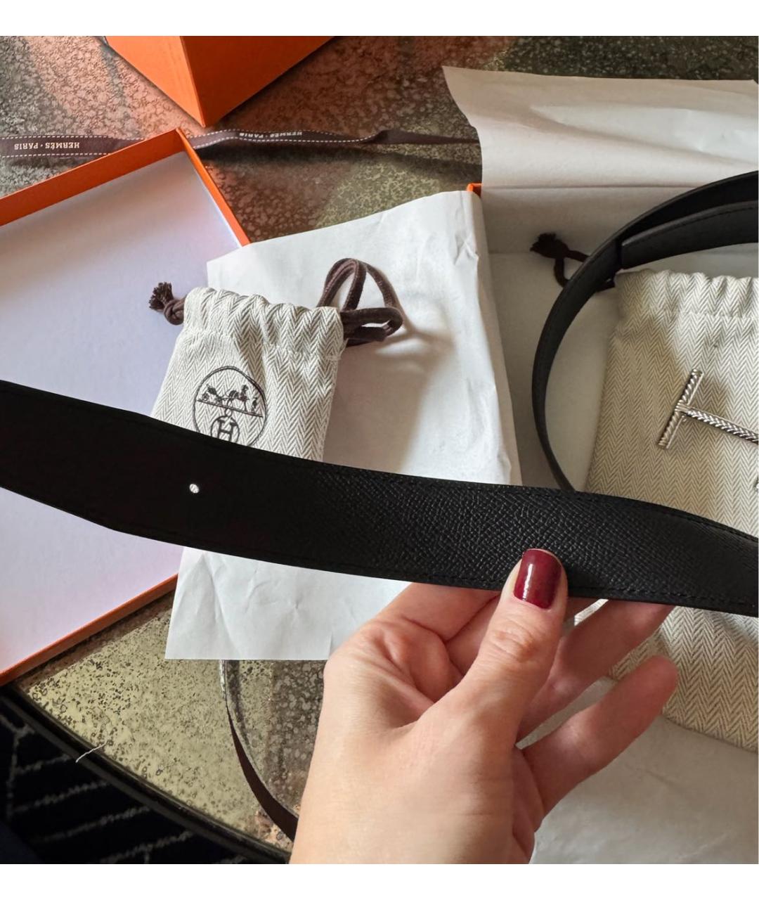 HERMES Кожаный ремень, фото 3