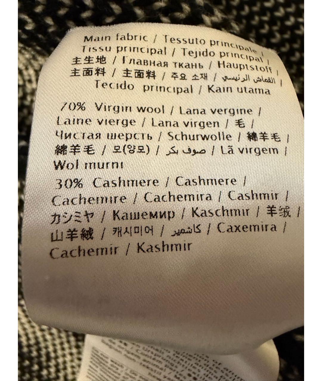 VALENTINO Черный шерстяной кардиган, фото 8