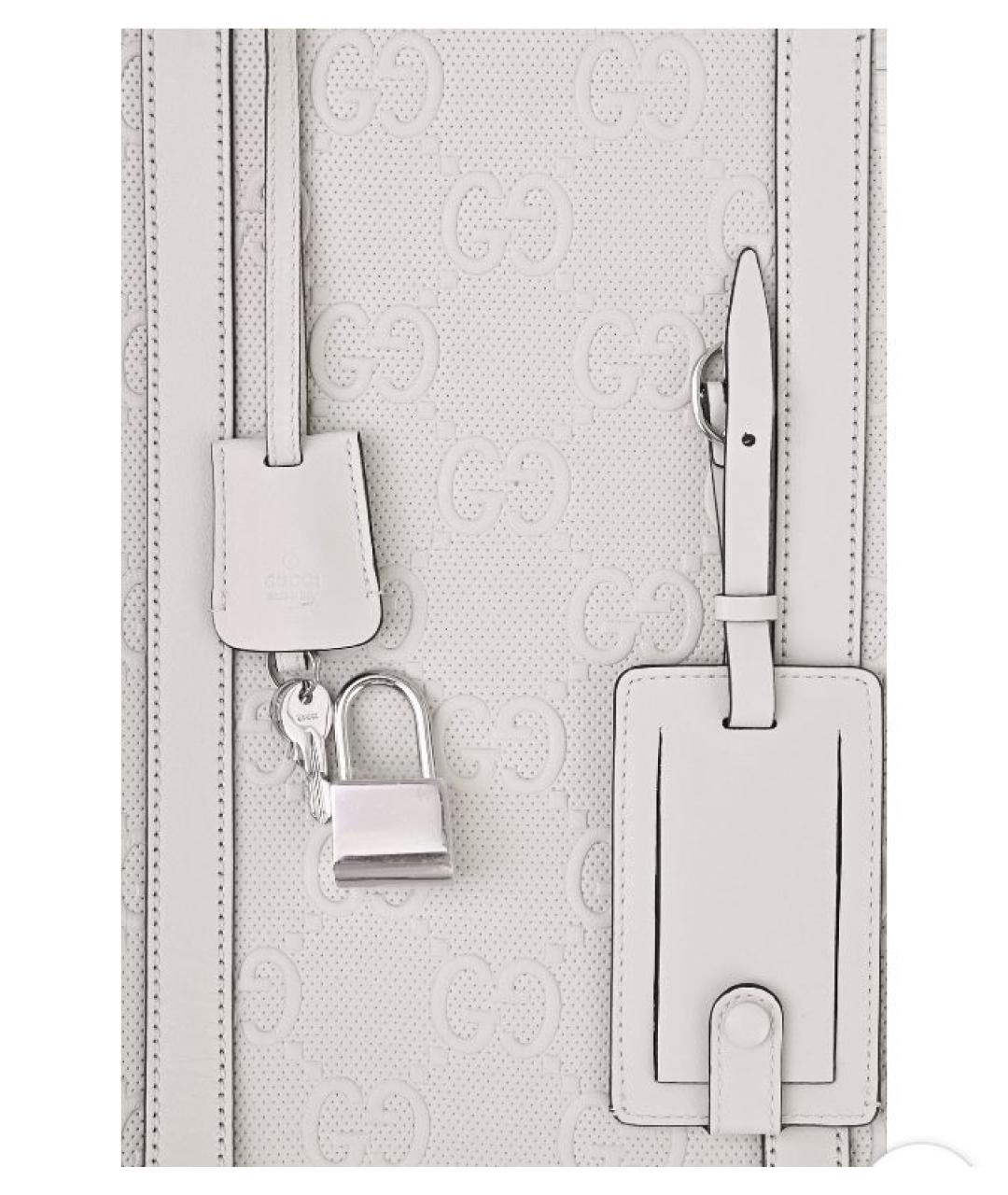 GUCCI Белая дорожная/спортивная сумка, фото 6