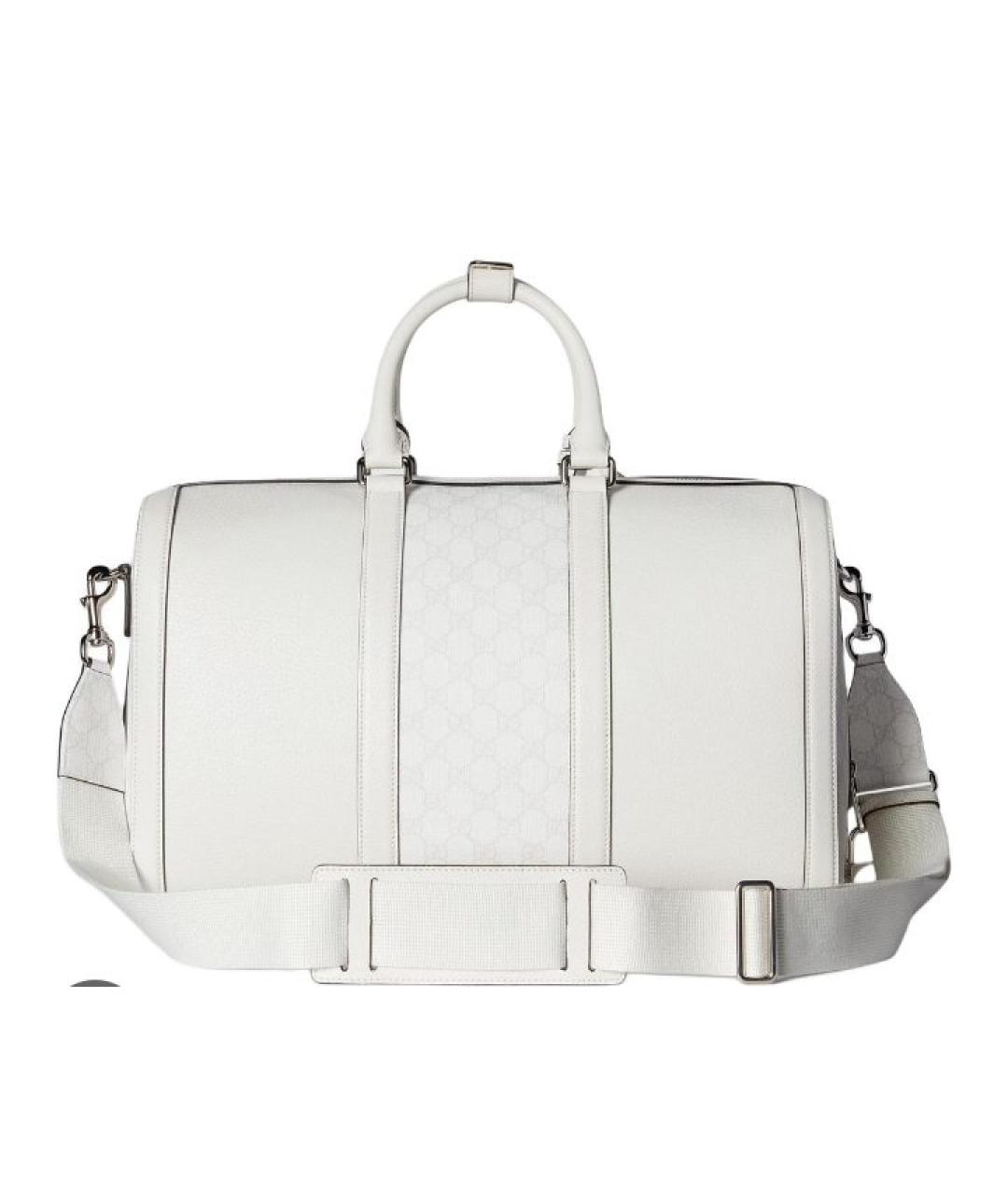 GUCCI Белая дорожная/спортивная сумка, фото 2