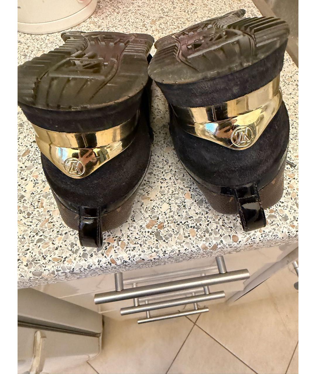 LOUIS VUITTON Коричневые кроссовки, фото 5