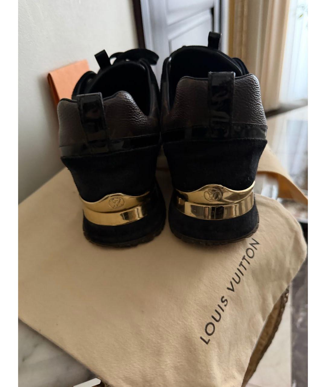 LOUIS VUITTON Коричневые кроссовки, фото 4