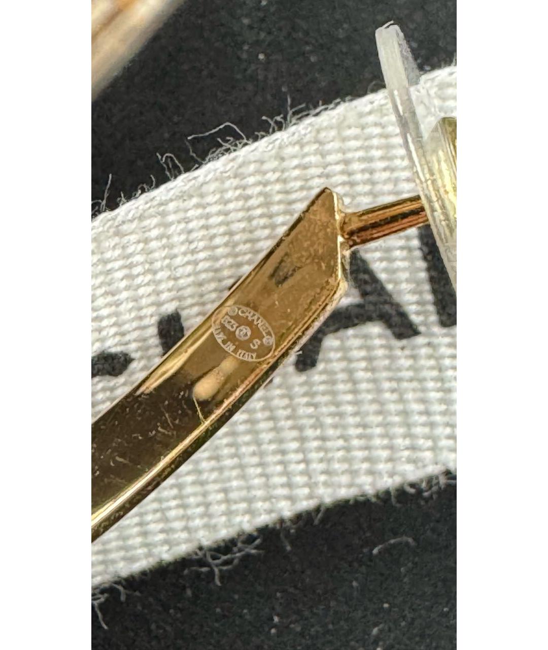 CHANEL Желтые серьги, фото 6