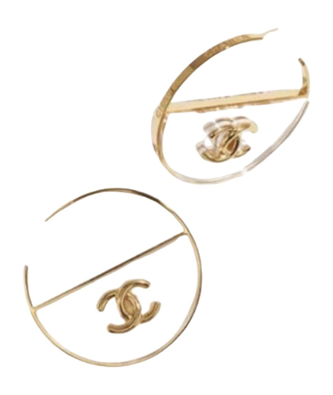 CHANEL Желтые серьги, фото 2