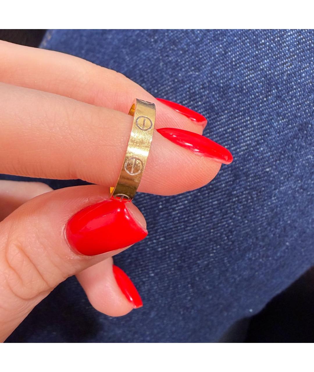 CARTIER Золотое кольцо из желтого золота, фото 2