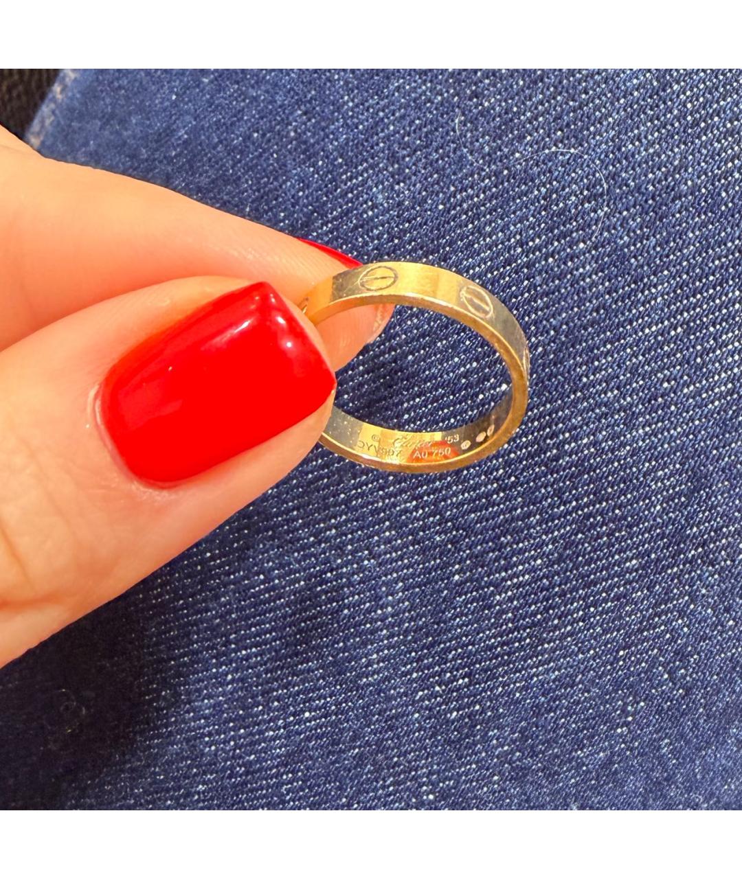 CARTIER Золотое кольцо из желтого золота, фото 4