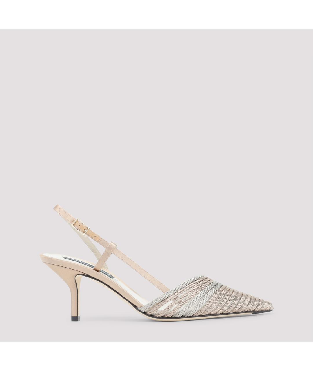 GIORGIO ARMANI Мульти синтетические туфли, фото 2