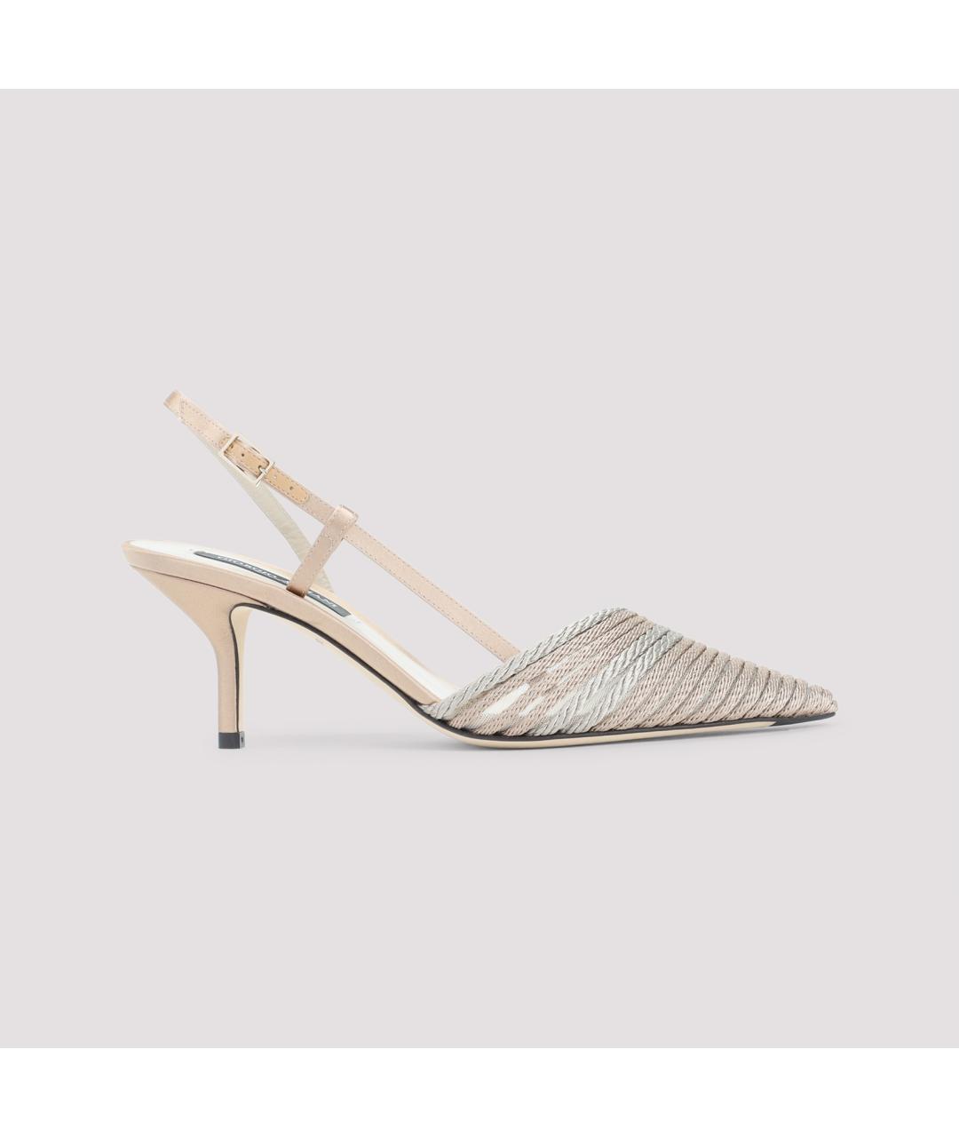 GIORGIO ARMANI Мульти синтетические туфли, фото 3