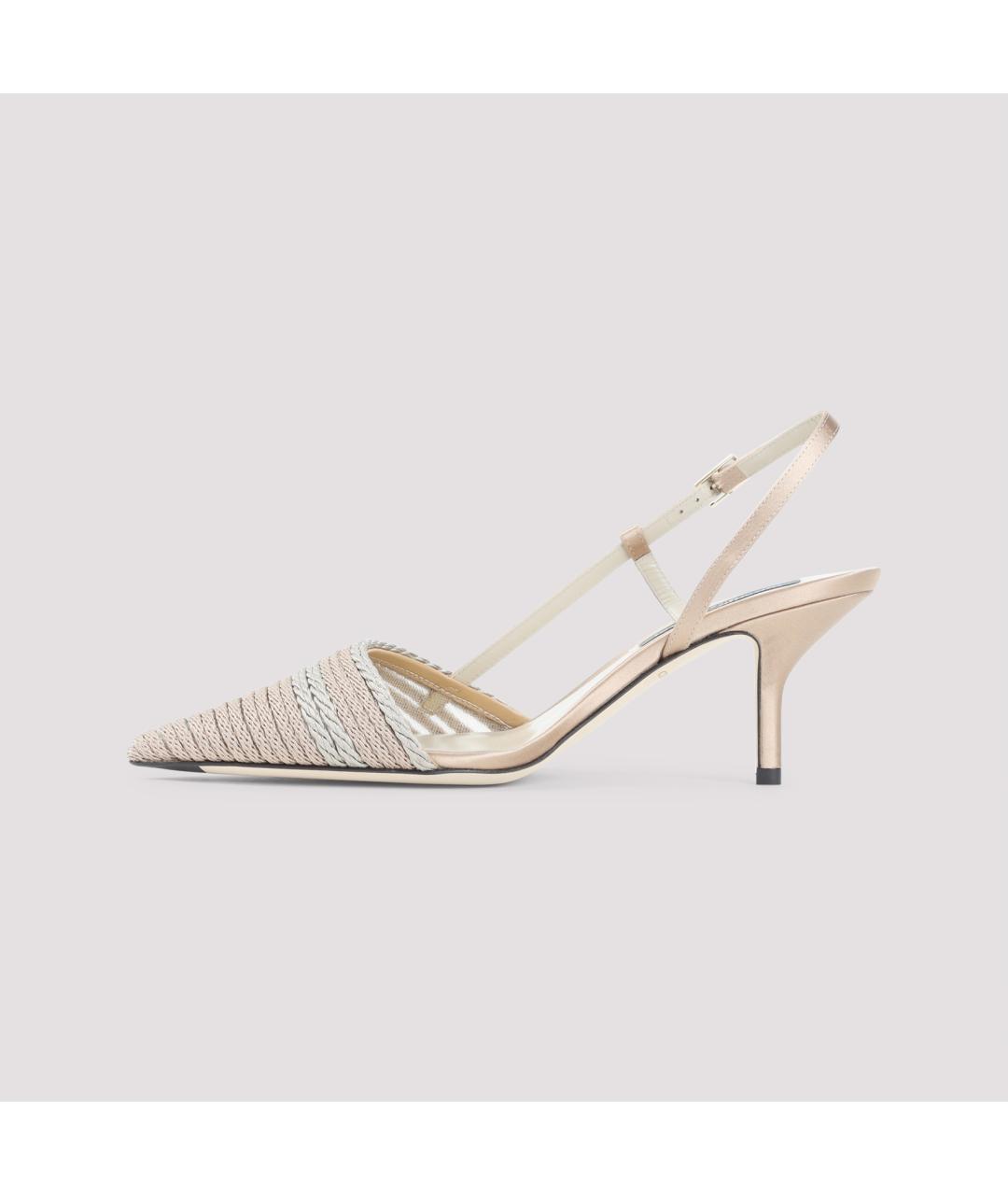 GIORGIO ARMANI Мульти синтетические туфли, фото 4