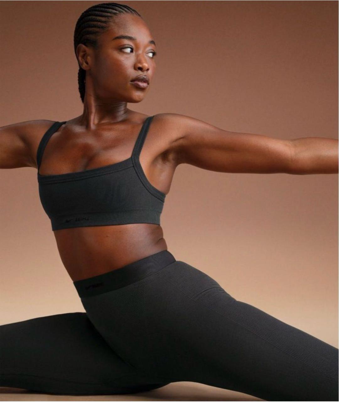 SKIMS Черная полиамидовая спортивная куртка, фото 2