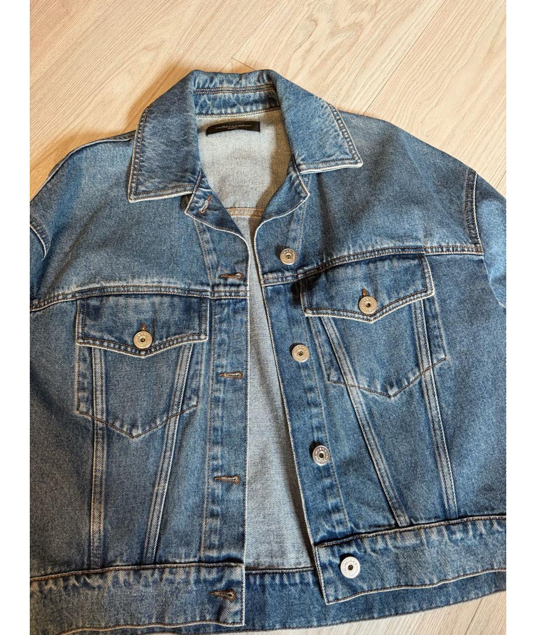 WEEKEND MAX MARA Синяя деним куртка, фото 2