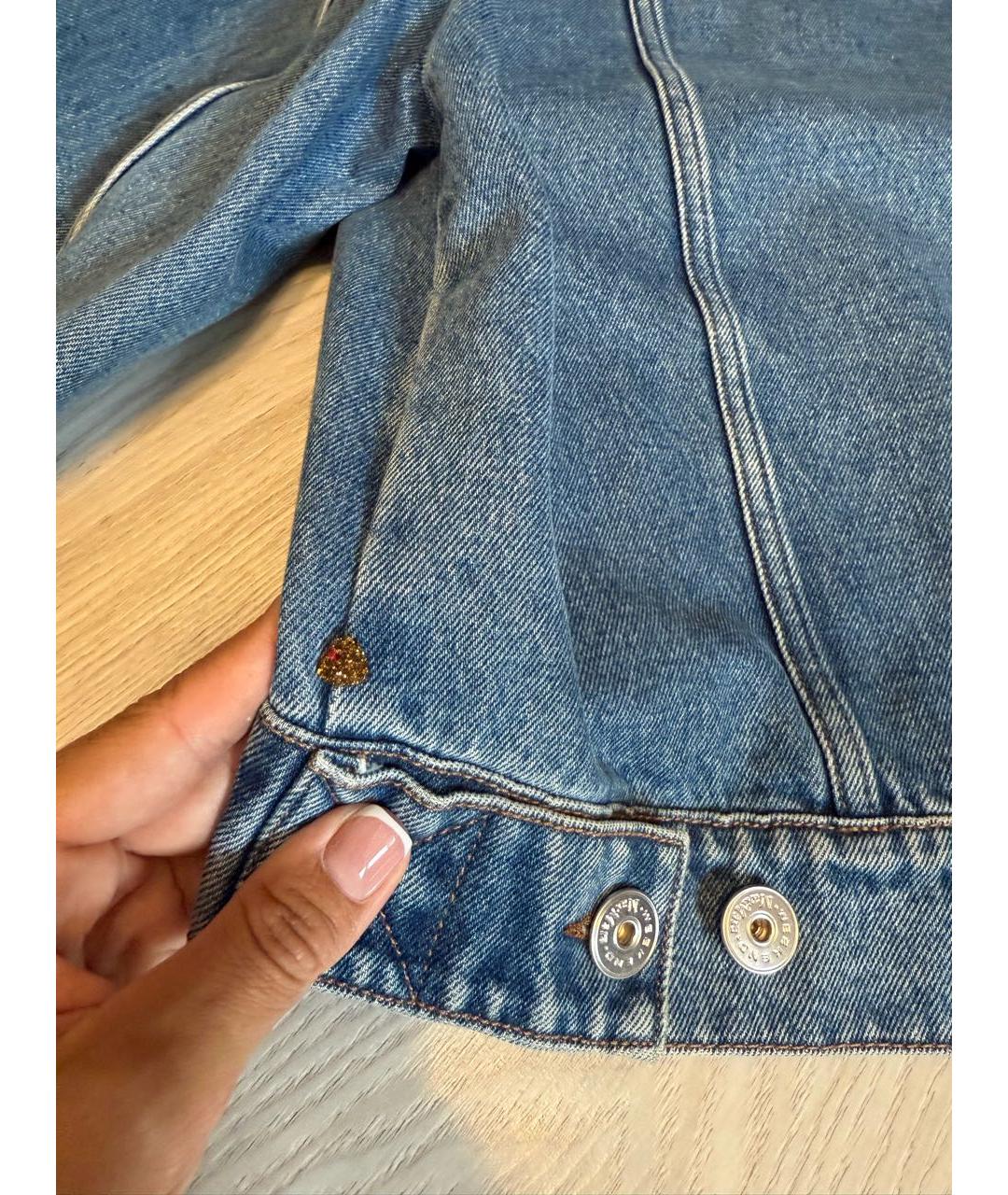 WEEKEND MAX MARA Синяя деним куртка, фото 5