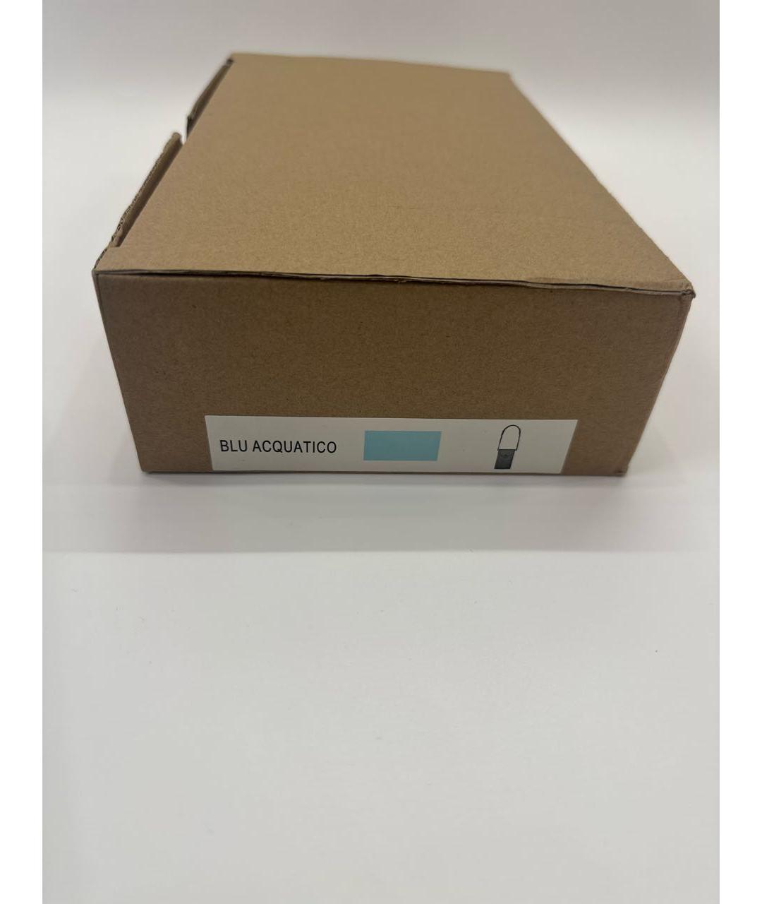 PINKO Голубая кожаная сумка через плечо, фото 6