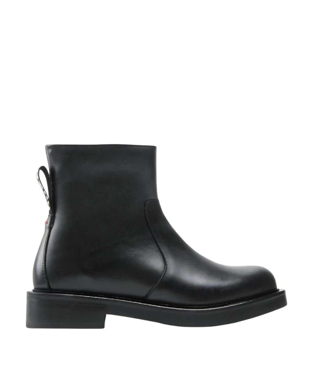HUGO Черные кожаные ботинки, фото 3