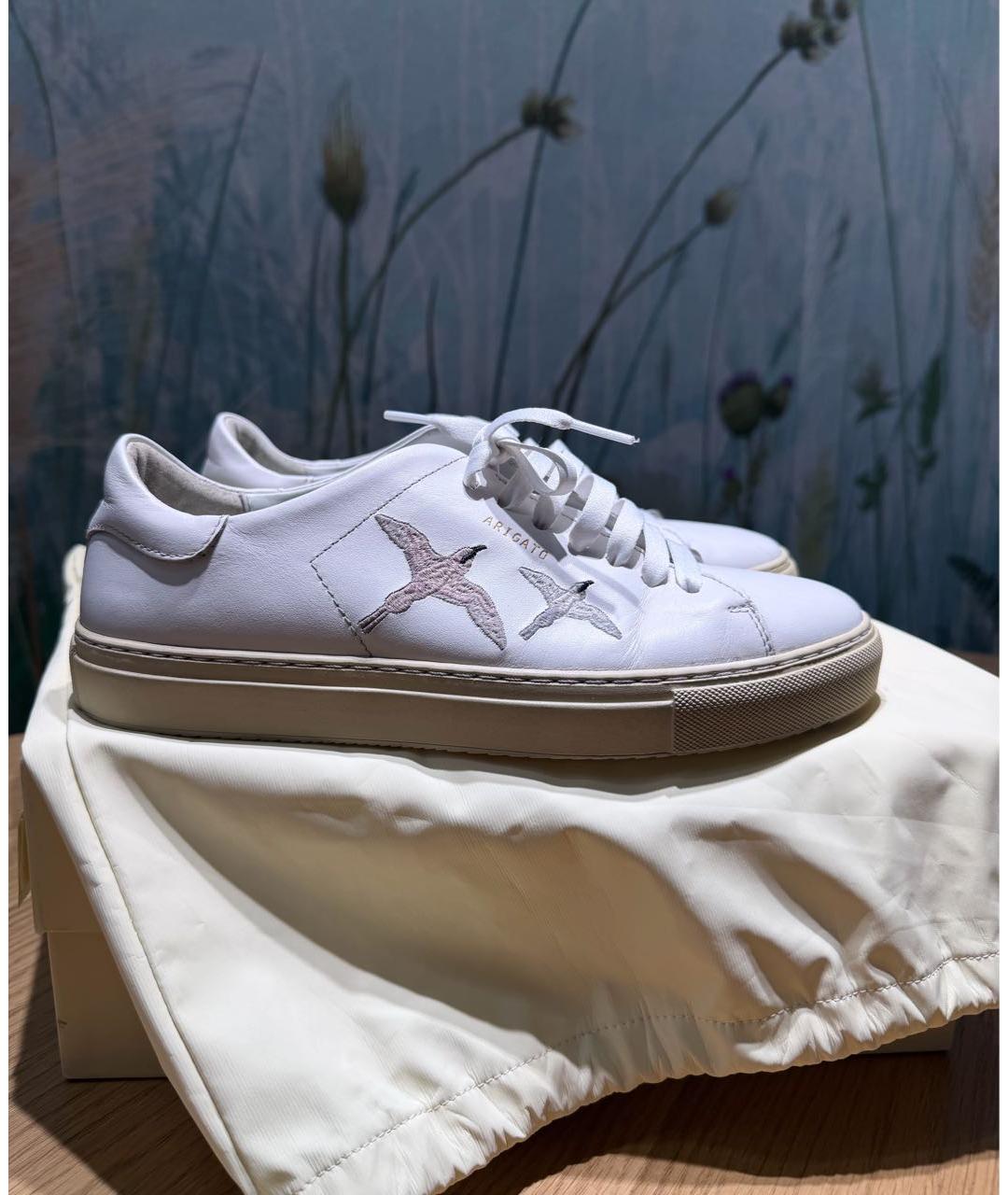 AXEL ARIGATO Белые кожаные кеды, фото 5