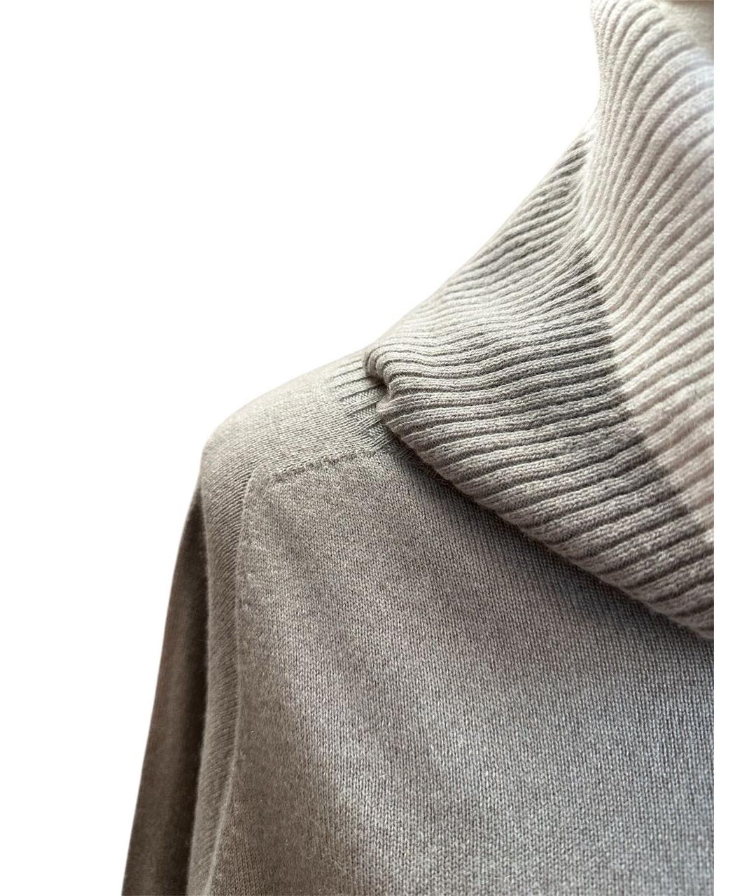 D.EXTERIOR Серая кашемировая водолазка, фото 3