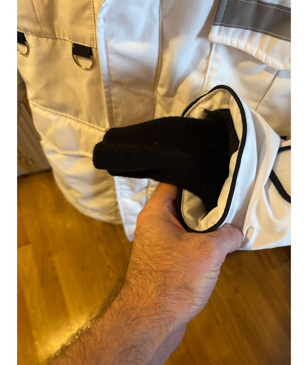 CANADA GOOSE Белый пуховик, фото 5