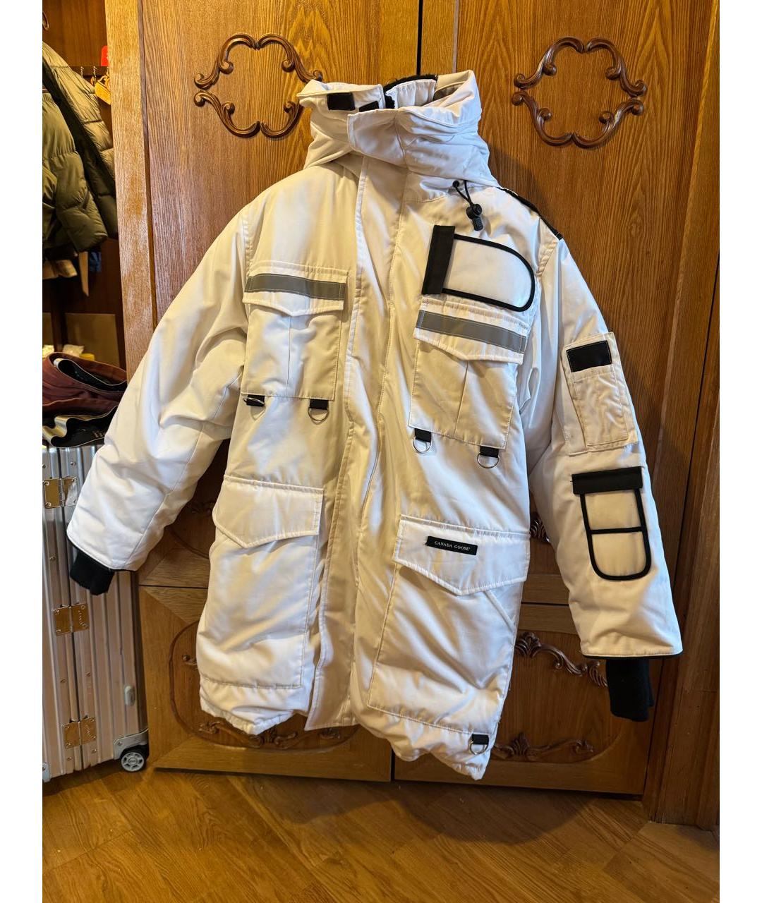CANADA GOOSE Белый пуховик, фото 8