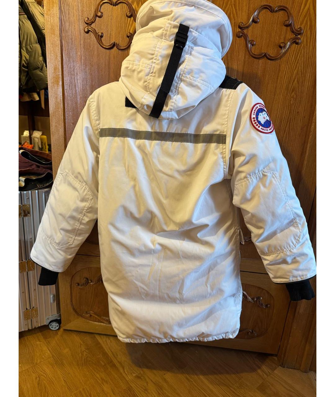 CANADA GOOSE Белый пуховик, фото 2