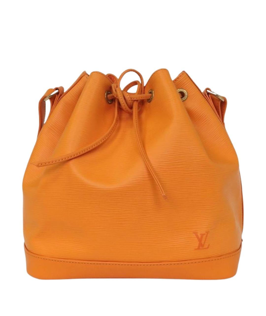 LOUIS VUITTON Оранжевая кожаная сумка через плечо, фото 1