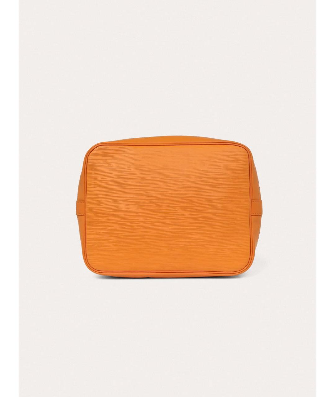 LOUIS VUITTON Оранжевая кожаная сумка через плечо, фото 7