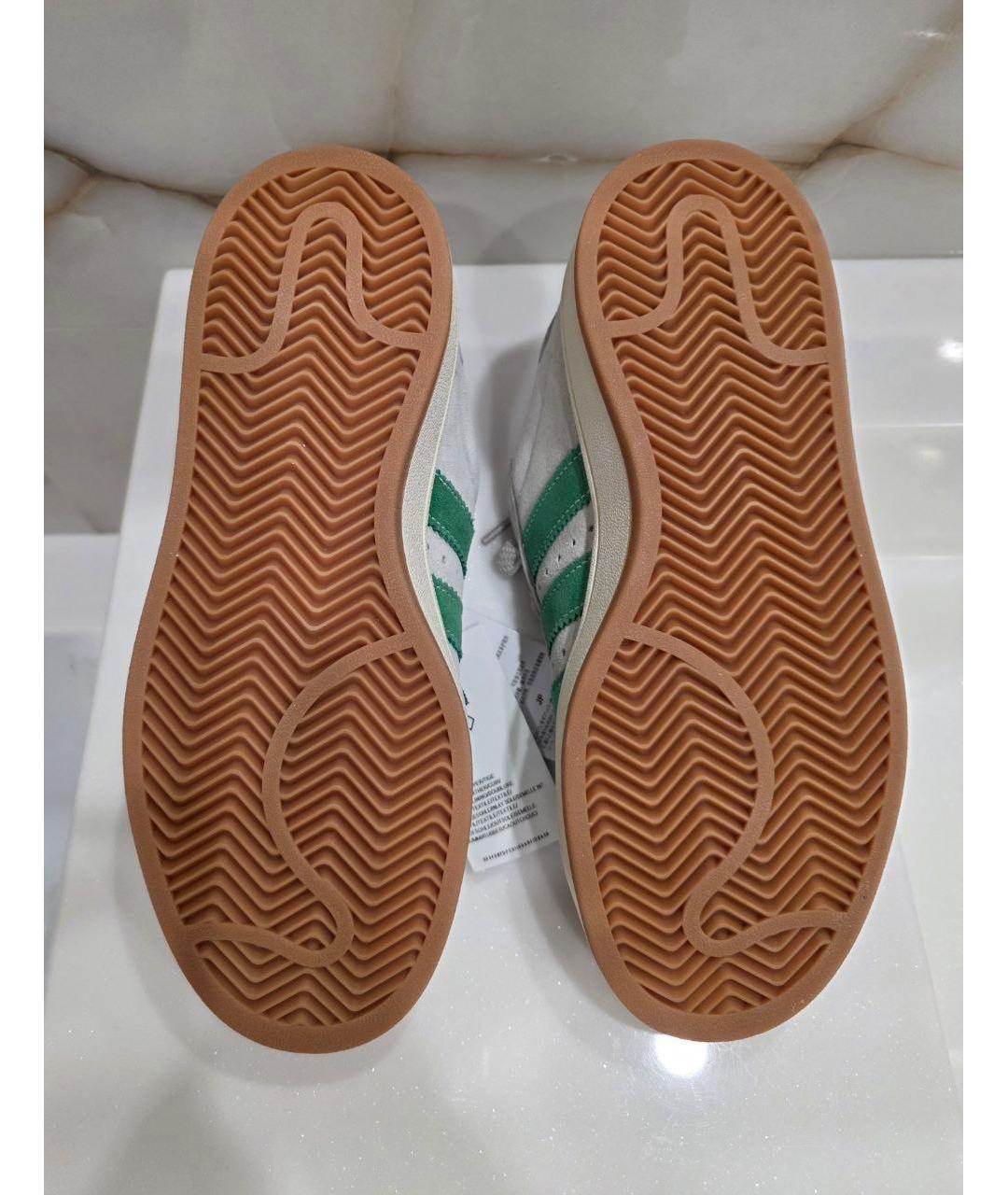 ADIDAS Серые замшевые низкие кроссовки / кеды, фото 6