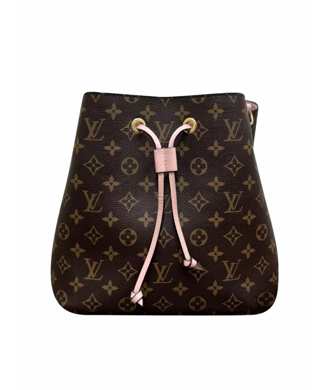 LOUIS VUITTON Коричневая сумка через плечо, фото 1