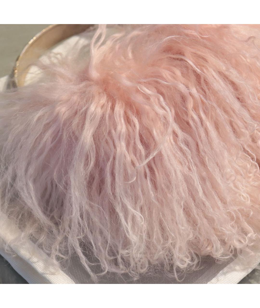 DOLCE&GABBANA Розовые кожаные наушники, фото 3