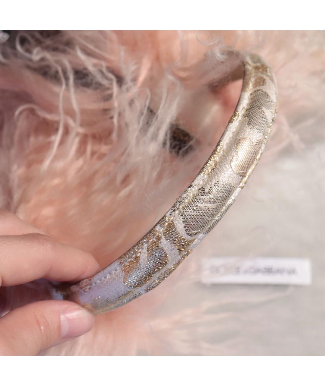 DOLCE&GABBANA Розовые кожаные наушники, фото 5