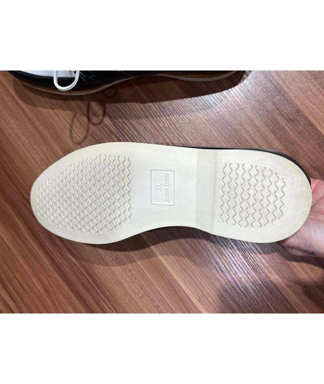 JOHN LOBB Мульти кожаные мокасины, фото 7