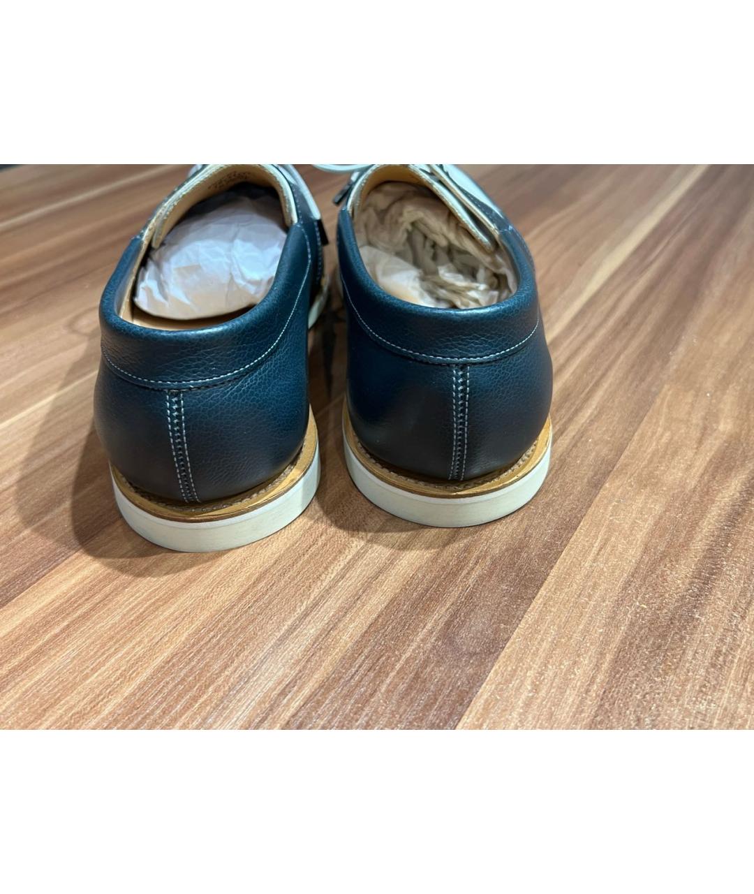 JOHN LOBB Мульти кожаные мокасины, фото 4